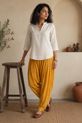 Yellow Chikankari Salwar