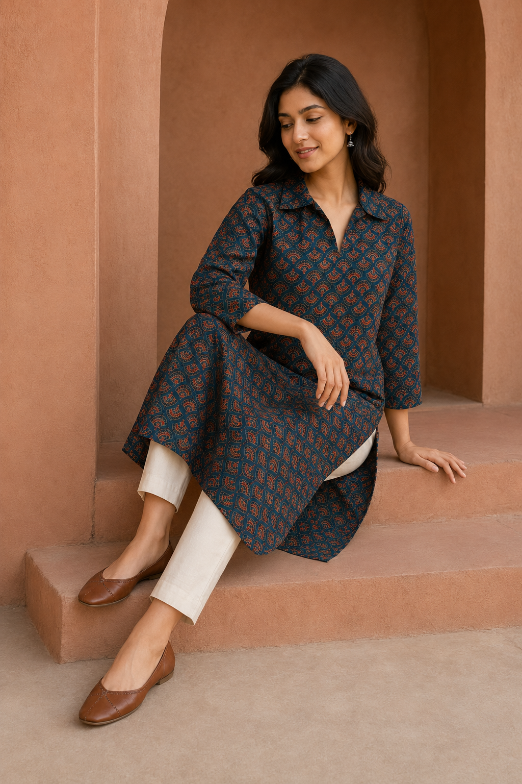 Rooh - Ajrakh Motif
