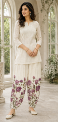 Pink Digital Print Salwar