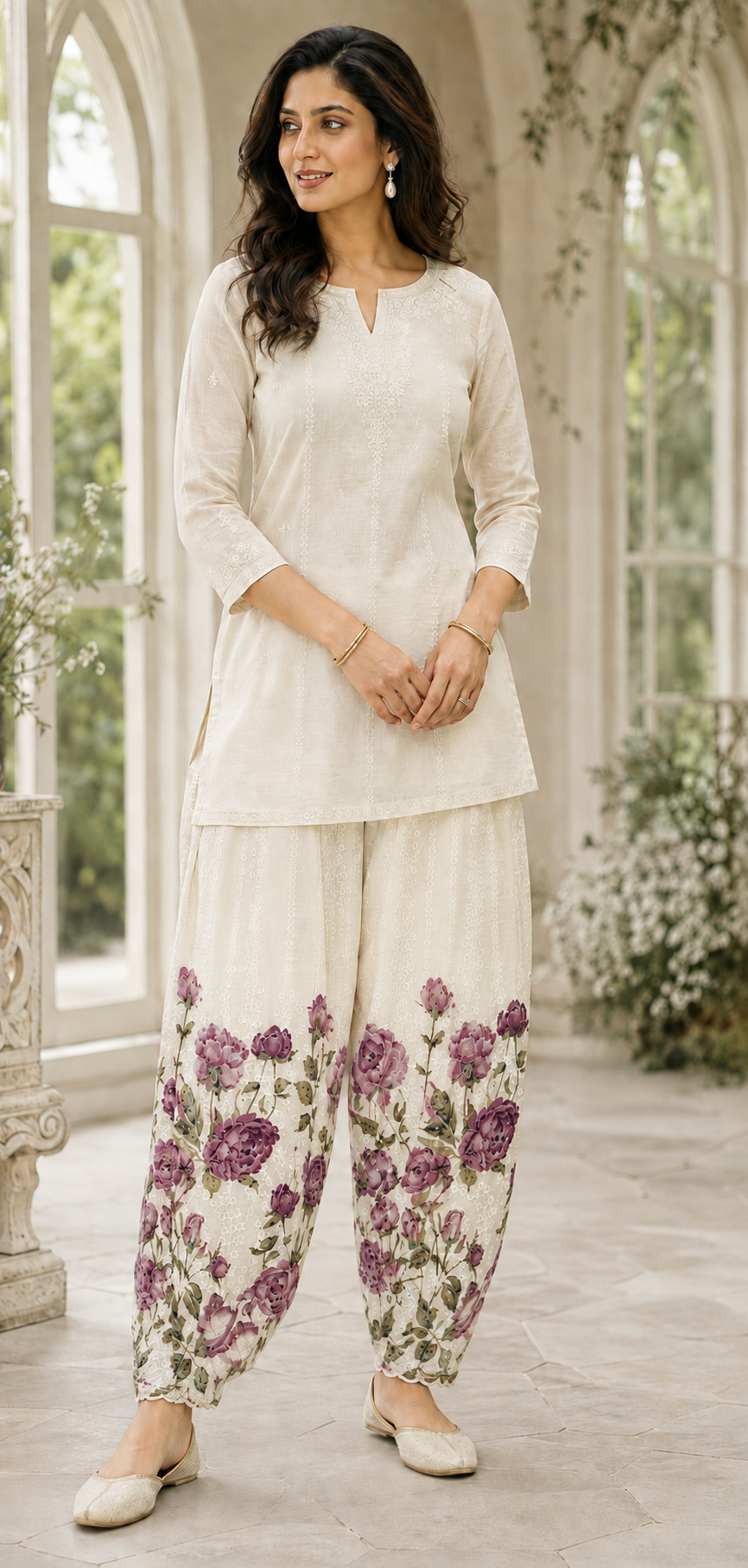 Pink Digital Print Salwar