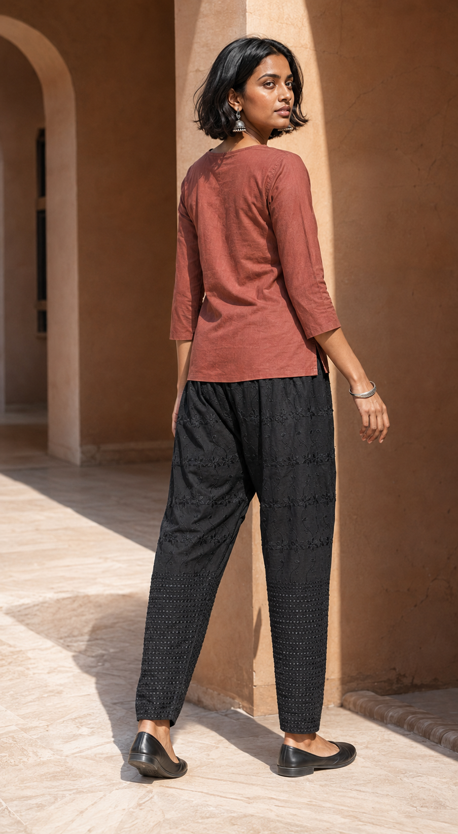 Black Chikankari Salwar