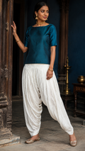 White Chikankari Salwar
