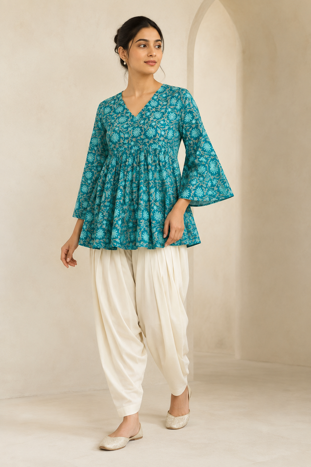 Noor - Blue Floral