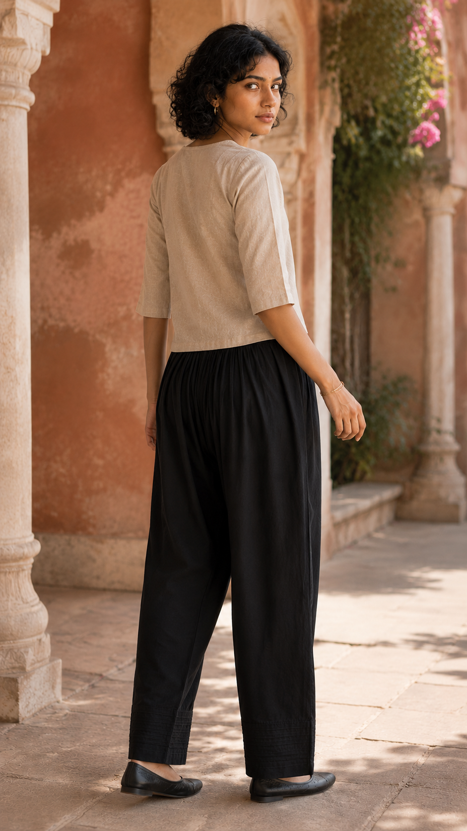 Black Farshi Salwar